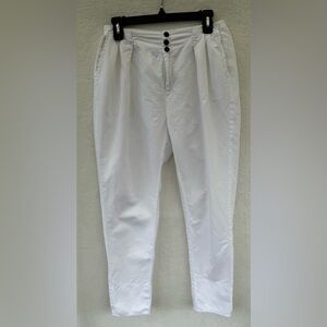 Burning Torch Heartland Linen Cotton Size S  Pant Women's  White USA